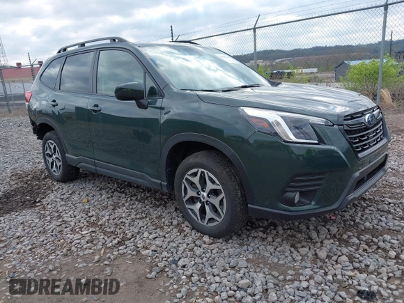 2023 Subaru Forester Premium z VIN JF2SKAEC4PH550195, wystawiony jako IAAI lot #42090869 z przebiegiem 7 271 mil mil oraz . Historia ofert i sprzedaży dostępna na DreamBid. Obrazek 1.