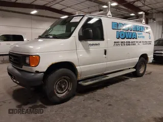 2006 Ford Econoline Cargo with VIN 1FTNE24W56DA13331, listed as a IAAI auction lot 41822424 with 370,496 mi miles and . Bid and sale history available at DreamBid. Image 23.