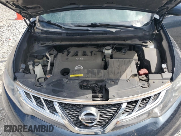 2014 Nissan Murano SL z VIN JN8AZ1MU7EW415919, wystawiony jako Copart lot #58045225 z przebiegiem 117 286 mil mil oraz Czysty tytuł • Clean title. Historia ofert i sprzedaży dostępna na DreamBid. Obrazek 11.