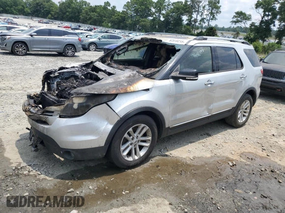 2014 Ford Explorer XLT with VIN 1FM5K7D82EGA42835, listed as a Copart auction lot 62510215 with Not provided miles and Salvage title. Bid and sale history available at DreamBid. Image 1.