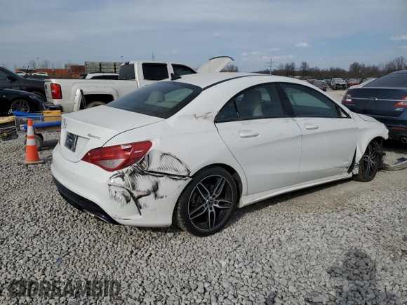 2019 Mercedes-Benz CLA 250 with VIN WDDSJ4GB5KN748260, listed as a Copart auction lot 47375295 with 43,597 mi miles and Salvage Title. Bid and sale history available at DreamBid. Image 3.