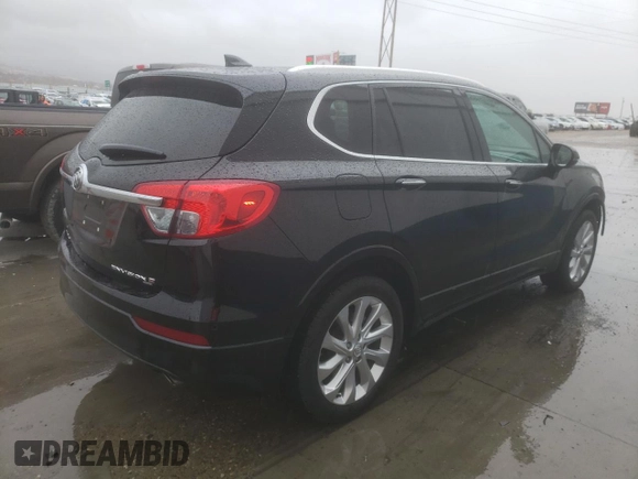 2016 Buick Envision Premium II with VIN LRBFXFSX5GD245462, listed as a Copart auction lot 80912174 with 59,457 mi miles and Salvage Title. Bid and sale history available at carsss.com. Image 3.