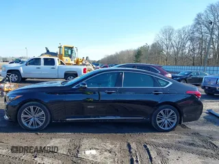 2018 Genesis G80 3.8L with VIN KMHGN4JE5JU245545, listed as a IAAI auction lot 41413528 with 65,707 mi miles. Bid and sale history available at carsss.com. Image 15.