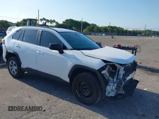 2021 Toyota RAV4 LE with VIN 2T3F1RFV0MC190853, listed as a IAAI auction lot 42188259 with 52,971 mi miles and . Bid and sale history available at DreamBid. Image 1.