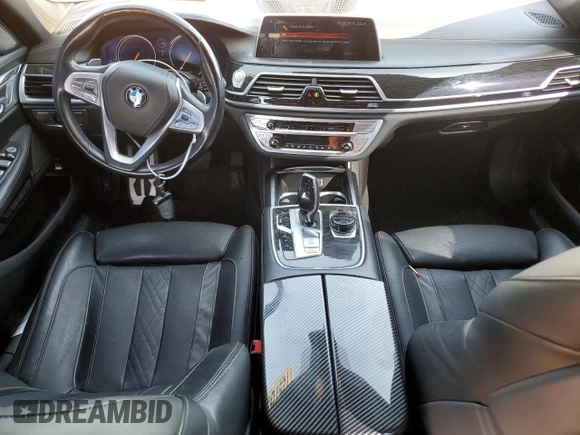 2017 BMW 7 Series 740i xDrive with VIN WBA7E4C55HGU99568, listed as a Copart auction lot 72978583 with 78,989 mi miles. Bid and sale history available at carsss.com. Image 8.