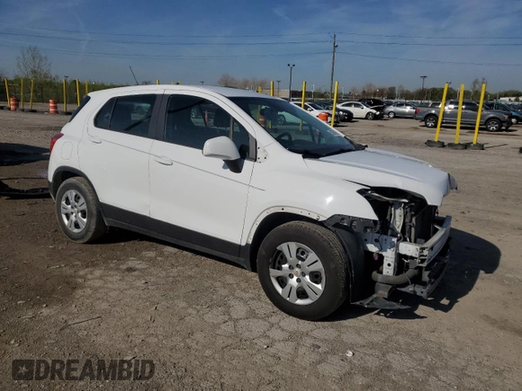 2016 Chevrolet Trax LS z VIN 3GNCJKSB5GL267384, wystawiony jako Copart lot #52670285 z przebiegiem 206 071 mil mil oraz Szkoda całkowita • Salvage title. Historia ofert i sprzedaży dostępna na DreamBid. Obrazek 4.