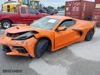 2023 Chevrolet Corvette 3LT with VIN 1G1YC3D49P5120247, listed as a IAAI auction lot 41786696 with 14,066 mi miles. Bid and sale history available at carsss.com. Image 2.