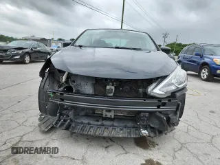 2018 Nissan Sentra SV with VIN 3N1AB7AP6JL622015, listed as a Copart auction lot 61285935 with 124,167 mi miles and Salvage title. Bid and sale history available at DreamBid. Image 5.