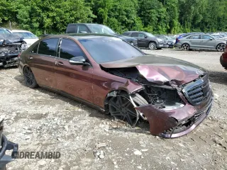 2019 Mercedes-Benz S 560 with VIN WDDUG8GB1KA460161, listed as a Copart auction lot 56998664 with Not Provided miles and Salvage Title. Bid and sale history available at DreamBid. Image 4.