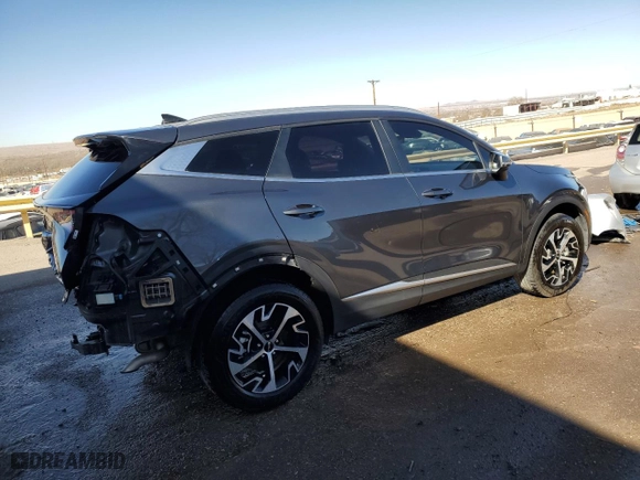 2023 Kia Sportage Hybrid EX with VIN KNDPVCAG9P7079991, listed as a Copart auction lot 43713595 with 51,610 mi miles and Salvage Title. Bid and sale history available at carsss.com. Image 3.
