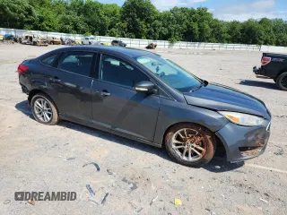 2016 Ford Focus SE with VIN 1FADP3F28GL321967, listed as a Copart auction lot 59556735 with 72,684 mi miles and Salvage title. Bid and sale history available at DreamBid. Image 4.