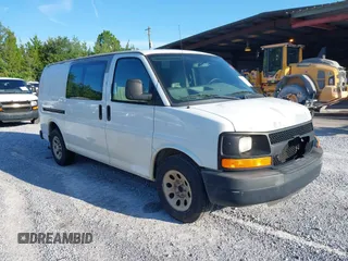 2012 Chevrolet Express Cargo with VIN 1GCSGAFX4C1139142, listed as a IAAI auction lot 42614543 with 299,112 mi miles and . Bid and sale history available at DreamBid. Image 1.
