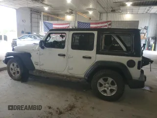 2019 Jeep Wrangler Unlimited Sport S z VIN 1C4HJXDN7KW644917, wystawiony jako Copart lot #54204085 z przebiegiem Nie podano mil oraz Szkoda całkowita • Salvage title. Historia ofert i sprzedaży dostępna na DreamBid. Obrazek 2.