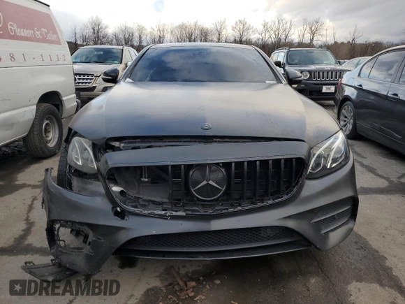 2018 Mercedes-Benz E-Class AMG E 43 with VIN WDDZF6EB6JA485006, listed as a Copart auction lot 82684584 with 0 mi miles and Salvage Title. Bid and sale history available at carsss.com. Image 5.
