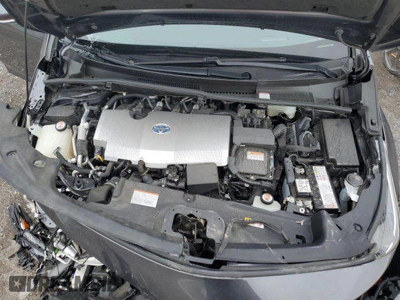 2020 Toyota Prius Prime LE with VIN JTDKARFP2L3133408, listed as a Copart auction lot 51582655 with 41,129 mi miles and Salvage Title. Bid and sale history available at carsss.com. Image 11.