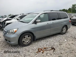 2007 Honda Odyssey EX with VIN 5FNRL38477B056584, listed as a Copart auction lot 60534205 with Not provided miles and Clean title. Bid and sale history available at DreamBid. Image 1.
