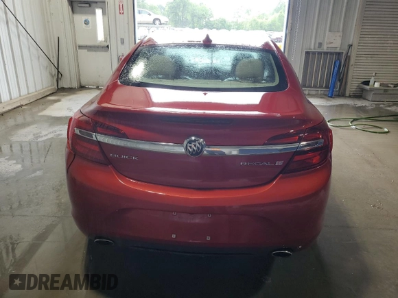 2015 Buick Regal Premium I with VIN 2G4GN5EX4F9137486, listed as a Copart auction lot 58920515 with 112,300 mi miles and Clean title. Bid and sale history available at DreamBid. Image 6.