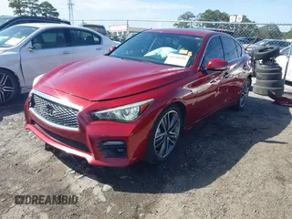 2015 Infiniti Q50 Premium with VIN JN1BV7AP8FM353900, listed as a IAAI auction lot 41748581 with 152,480 mi miles and . Bid and sale history available at DreamBid. Image 18.