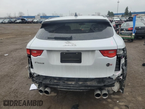 2020 Jaguar F-Pace SVR with VIN SADCZ2EE0LA617498, listed as a Copart auction lot 86332474 with 72,521 mi miles and Clean Title. Bid and sale history available at DreamBid. Image 6.