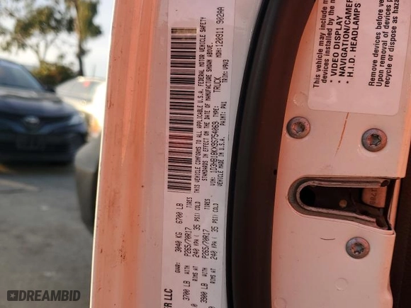 2009 Dodge Ram 1500 ST with VIN 1D3HB18KX9S754069, listed as a Copart auction lot 87294094 with 220,615 mi miles and Salvage Title. Bid and sale history available at carsss.com. Image 12.