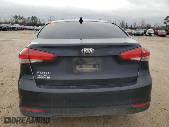 2017 Kia Forte LX with VIN 3KPFK4A72HE009759, listed as a Copart auction lot 44994075 with 138,436 mi miles and Salvage Title. Bid and sale history available at carsss.com. Image 6.