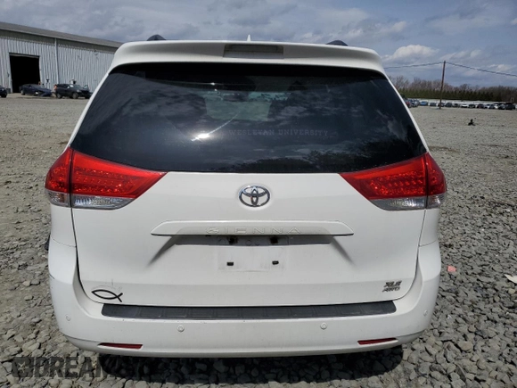2011 Toyota Sienna XLE with VIN 5TDDK3DC1BS010411, listed as a Copart auction lot 51213065 with 174,214 mi miles and Salvage title. Bid and sale history available at DreamBid. Image 6.