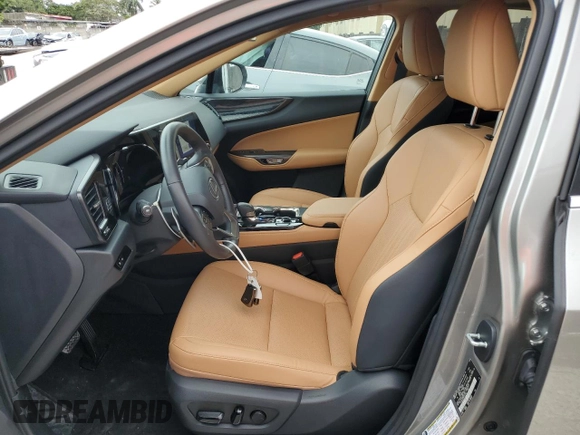 2024 Lexus NX 250 with VIN 2T2ADCAZ0RC012445, listed as a Copart auction lot 88843845 with 9,444 mi miles and Salvage title. Bid and sale history available at DreamBid. Image 7.