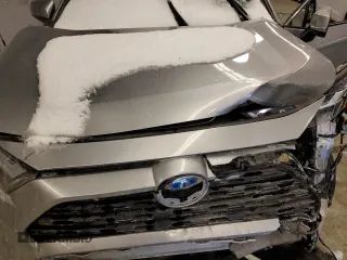 2023 Toyota RAV4 Hybrid XLE with VIN 4T3RWRFV1PU109070, listed as a Copart auction lot 45981115 with 36,375 mi miles and Salvage Title. Bid and sale history available at carsss.com. Image 11.