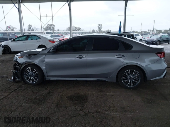 2023 Kia Forte GT-Line with VIN 3KPF54AD6PE681500, listed as a IAAI auction lot 41772612 with 23,041 mi miles. Bid and sale history available at carsss.com. Image 14.