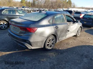 2022 Kia Forte LXS with VIN 3KPF24ADXNE466269, listed as a IAAI auction lot 41824255 with 34,130 mi miles and . Bid and sale history available at DreamBid. Image 4.