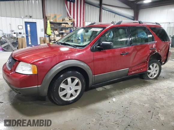 2005 Ford Freestyle SE with VIN 1FMZK04135GA56805, listed as a Copart auction lot 80536224 with 119,252 mi miles and Salvage title. Bid and sale history available at DreamBid. Image 1.