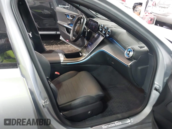 2023 Mercedes-Benz C 300 with VIN W1KAF4GB8PR105415, listed as a IAAI auction lot 41730266 with 21,461 mi miles and . Bid and sale history available at DreamBid. Image 5.