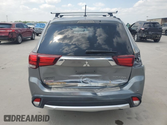 2016 Mitsubishi Outlander GT with VIN JA4JZ4AX3GZ012978, listed as a Copart auction lot 52554645 with 124,486 mi miles and Salvage title. Bid and sale history available at DreamBid. Image 6.