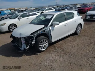 2016 Lexus CT 200h Hybrid with VIN JTHKD5BH3G2260287, listed as a IAAI auction lot 41674397 with 131,771 mi miles. Bid and sale history available at carsss.com. Image 2.