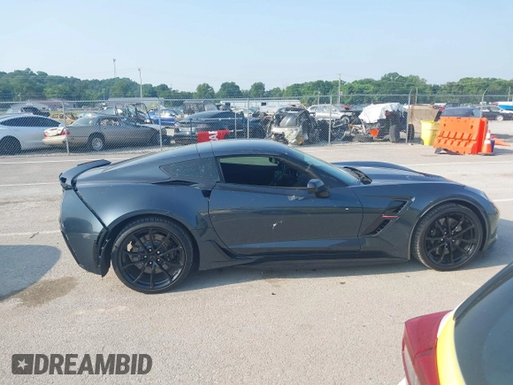 2019 Chevrolet Corvette Grand Sport 1LT with VIN 1G1YW2D7XK5116017, listed as a IAAI auction lot 42396501 with 34,034 mi miles and . Bid and sale history available at DreamBid. Image 13.