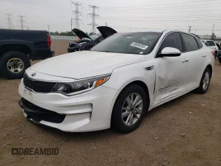 2016 Kia Optima LX with VIN KNAGT4L39G5107240, listed as a Copart auction lot 60869285 with 132,483 mi miles and Salvage title. Bid and sale history available at DreamBid. Image 1.