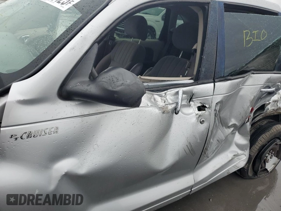 2005 Chrysler PT Cruiser with VIN 3C4FY48B45T528392, listed as a Copart auction lot 46282425 with 99,285 mi miles and Salvage title. Bid and sale history available at DreamBid. Image 7.