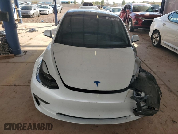 2022 Tesla Model 3 Long Range with VIN 5YJ3E1EB7NF296285, listed as a Copart auction lot 43058565 with 70,946 mi miles and Salvage Title. Bid and sale history available at carsss.com. Image 5.
