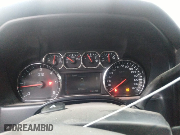 2014 Chevrolet Silverado 1500 LTZ with VIN 1GCVKSECXEZ351886, listed as a IAAI auction lot 41184890 with 149,602 mi miles and . Bid and sale history available at DreamBid. Image 7.