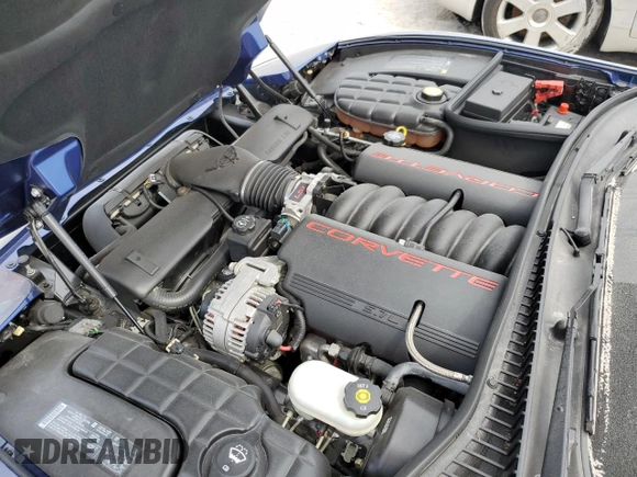 2004 Chevrolet Corvette with VIN 1G1YY32G545115833, listed as a Copart auction lot 75242864 with 0 mi miles and Salvage Title. Bid and sale history available at carsss.com. Image 11.