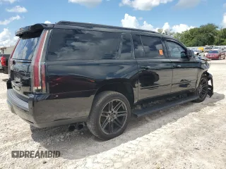 2016 Cadillac Escalade ESV Platinum z VIN 1GYS3KKJ9GR268871, wystawiony jako Copart lot #69374624 z przebiegiem 66 280 mil mil oraz Szkoda całkowita • Salvage title. Historia ofert i sprzedaży dostępna na DreamBid. Obrazek 3.