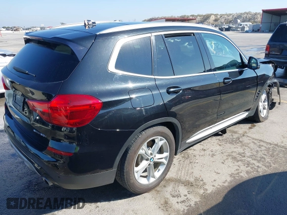2019 BMW X3 sDrive30i with VIN 5UXTR7C55KLR52298, listed as a IAAI auction lot 41799505 with 64,283 mi miles and . Bid and sale history available at DreamBid. Image 4.