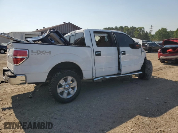 2011 Ford F-150 XL with VIN 1FTFW1EF3BFD30274, listed as a Copart auction lot 58980725 with Not provided miles and Salvage title. Bid and sale history available at DreamBid. Image 3.