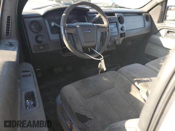 2013 Ford F-150 XL with VIN 1FTNF1CF7DKE24893, listed as a Copart auction lot 44998155 with 175,224 mi miles and Salvage Title. Bid and sale history available at carsss.com. Image 8.