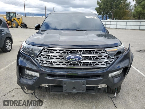 2021 Ford Explorer Limited with VIN 1FMSK7FHXMGB52658, listed as a Copart auction lot 48803235 with 92,158 mi miles and Clean Title. Bid and sale history available at carsss.com. Image 5.