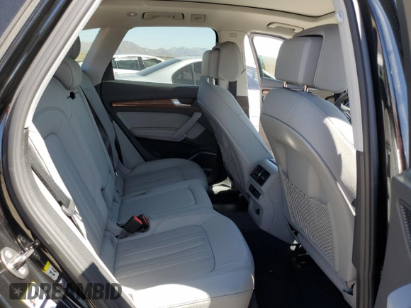 2022 Audi Q5 S line Premium Plus with VIN WA1EAAFYXN2127351, listed as a Copart auction lot 58170194 with 40,565 mi miles and Salvage title. Bid and sale history available at DreamBid. Image 11.