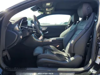 2023 Mercedes-Benz C 43 AMG with VIN W1KWJ6EB8PG119569, listed as a Copart auction lot 57043995 with 14,601 mi miles and Salvage title. Bid and sale history available at DreamBid. Image 7.