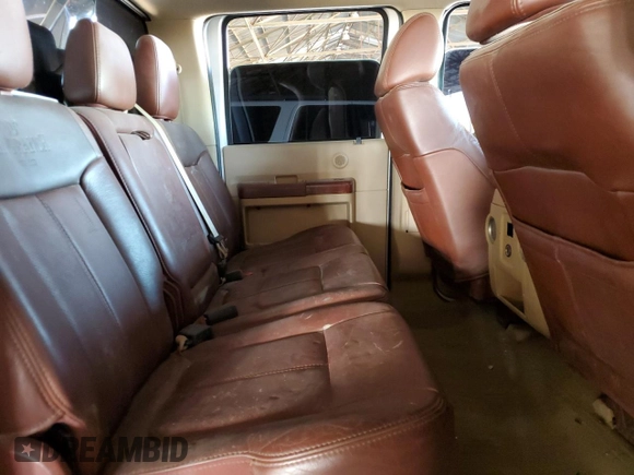 2011 Ford F-250 XL with VIN 1FT7W2A63BEC20668, listed as a Copart auction lot 43641435 with 157,120 mi miles and Salvage Title. Bid and sale history available at carsss.com. Image 10.