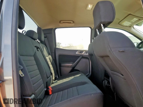 2020 Ford Ranger XL with VIN 1FTER4FH5LLA82567, listed as a Copart auction lot 50975195 with 61,359 mi miles and Salvage Title. Bid and sale history available at DreamBid. Image 10.