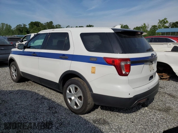 2017 Ford Police Interceptor Utility z VIN 1FM5K8AR7HGE01362, wystawiony jako Copart lot #50712705 z przebiegiem 92 267 mil mil oraz Szkody całkowita. Historia ofert i sprzedaży dostępna na DreamBid. Obrazek 2.
